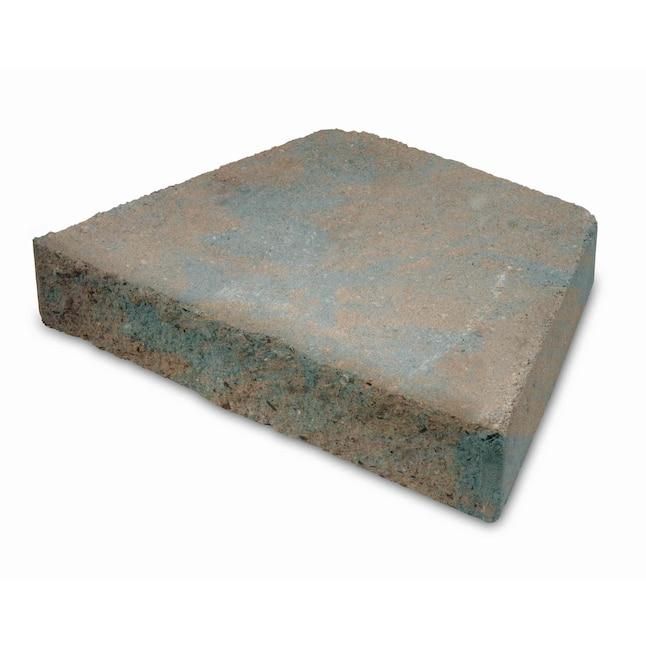 12-in x 3-in x 7-in Brown/Charcoal Blend Concrete Retaining Wall Block