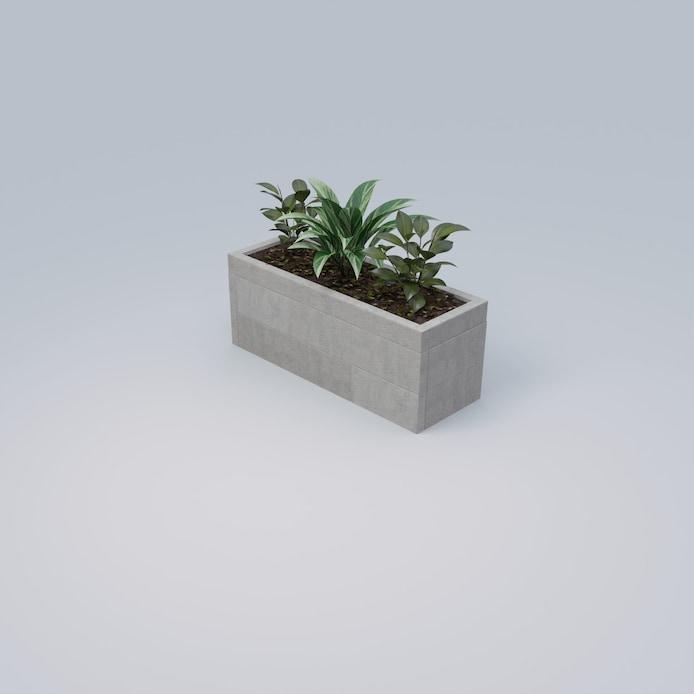 DESIGNFORMS 2.5 ft Raised Garden Bed