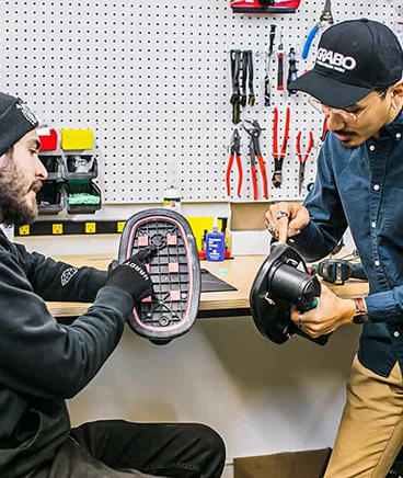 GRABO® team working on a revolutionary lifting tool