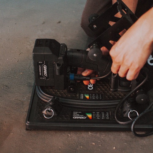 850mm Wired Remote in use