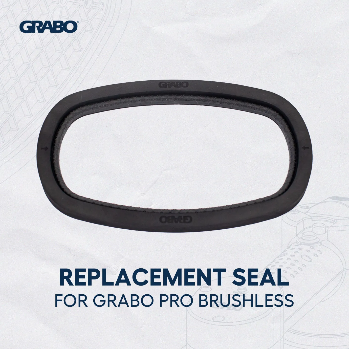 GRABO Pro Brushless Foam Rubber Seal - view 1