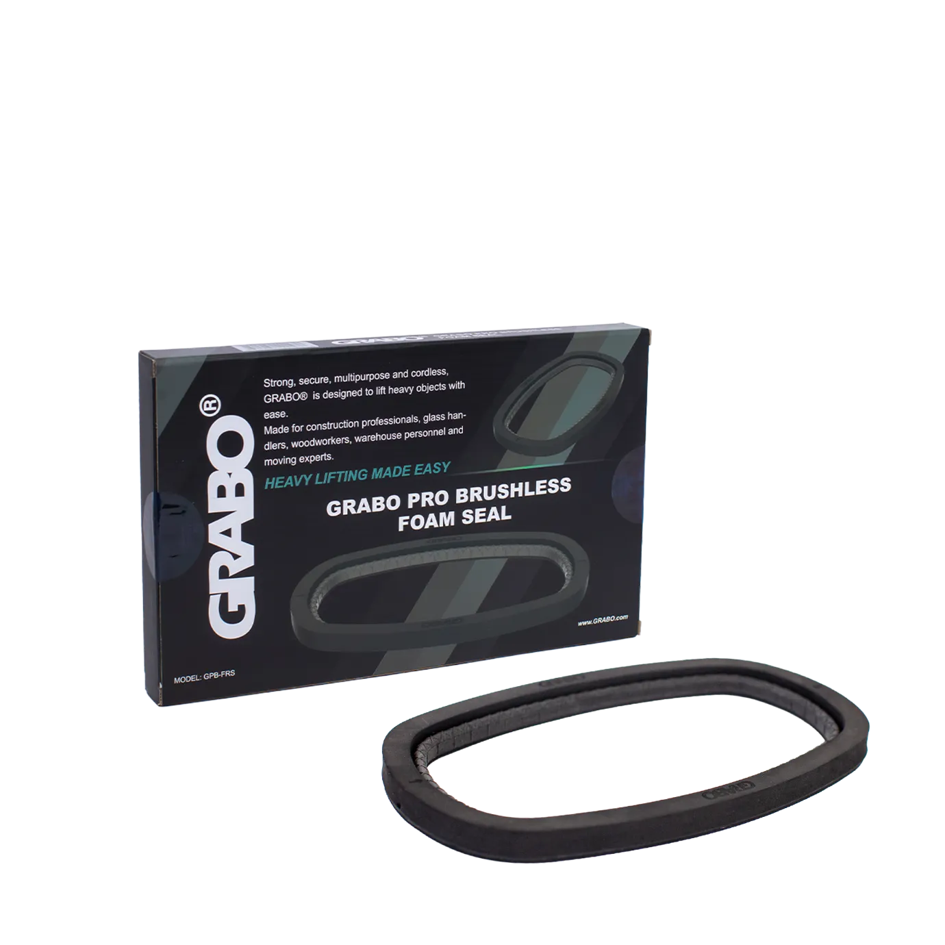 GRABO® PRO BRUSHLESS FOAM RUBBER SEAL