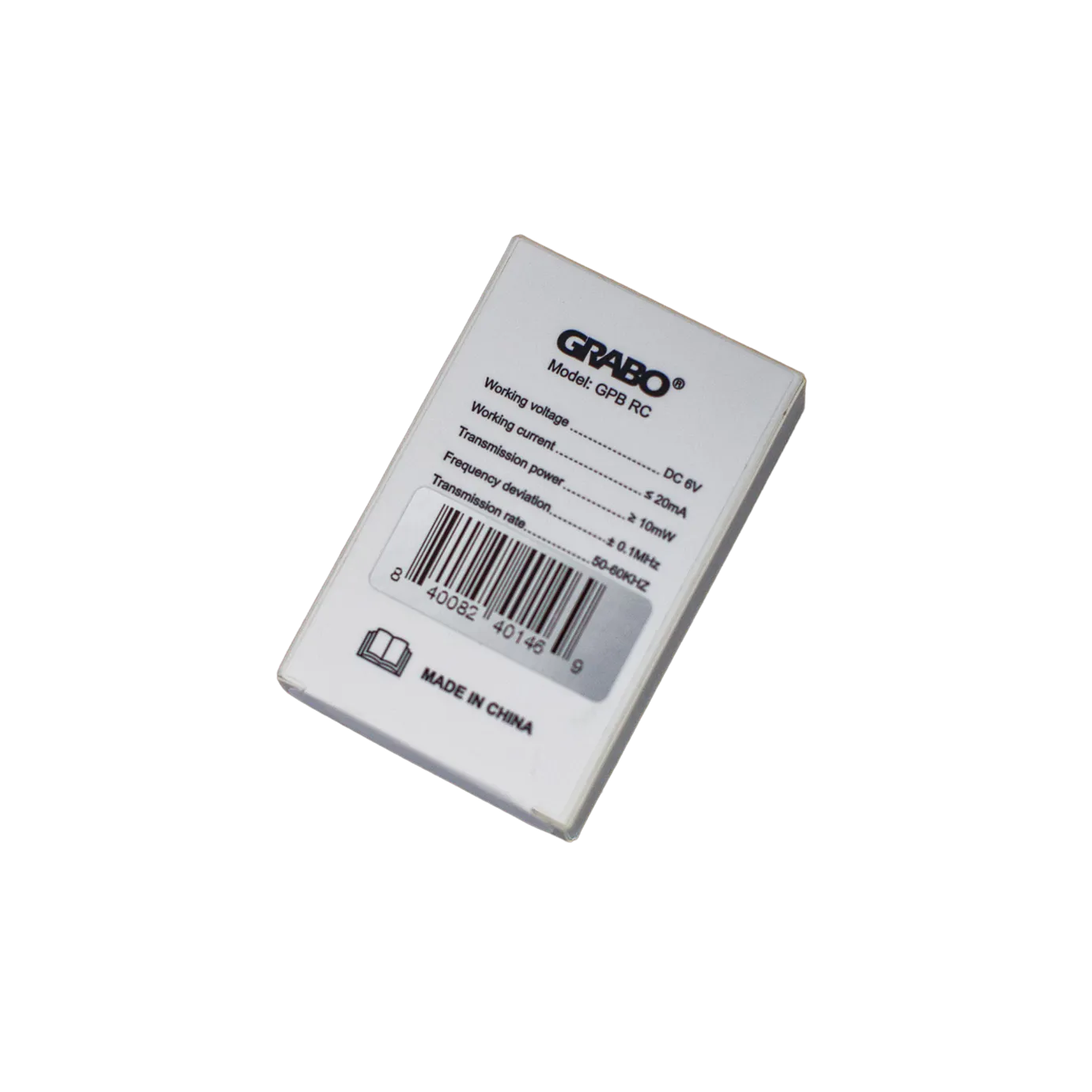 GRABO Pro Brushless Remote box back