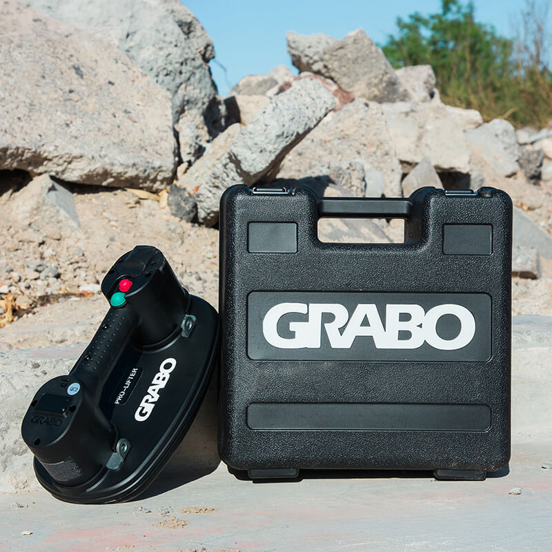 Hardshell case on jobsite