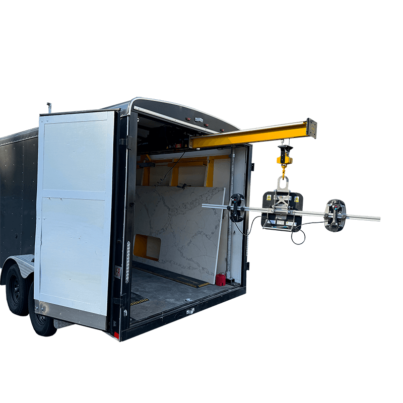 Install Trailer with Crane by No Lift Hero