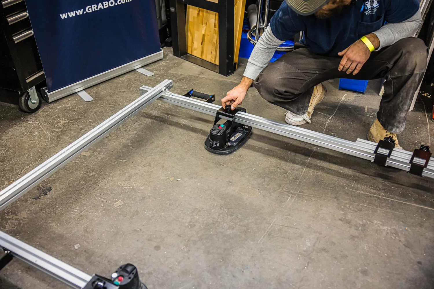 GRABO® Large Panel Rail - view 4
