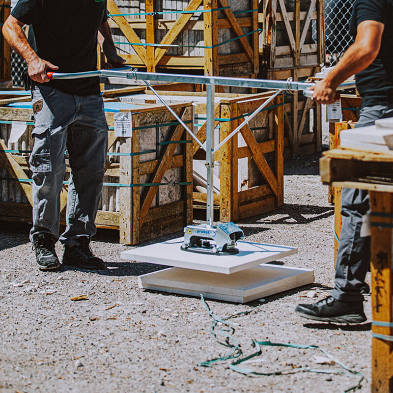 GRABO® FXAH-120 DUO lifting tiles