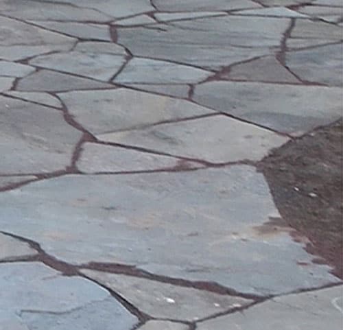 Flagstone pavers