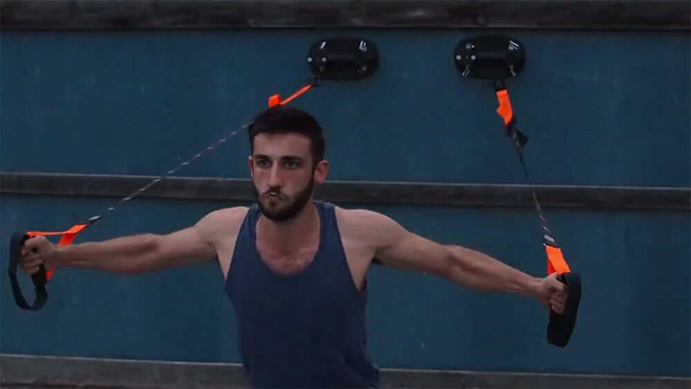 GRABO® used as anchor for TRX suspension training