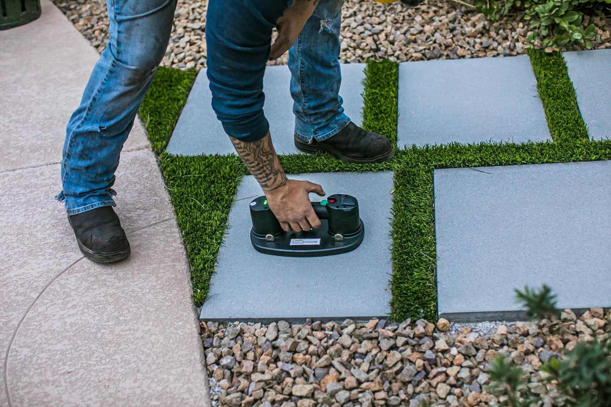 The Paver Lifting Tool is accurate.
